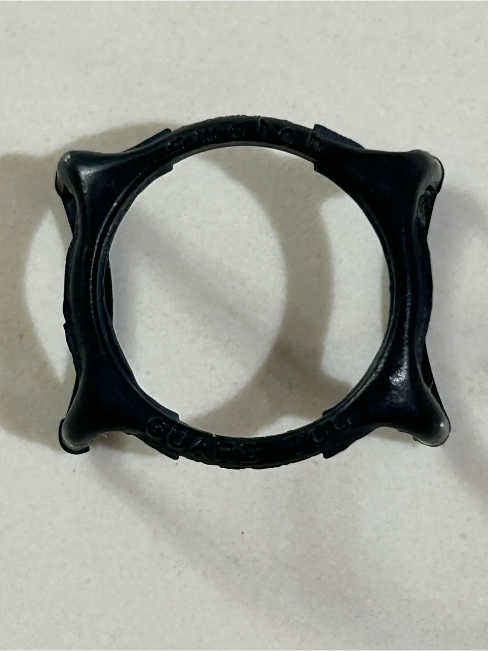 Vintage Swatch Black Magic Watch - For Parts/Repair with Black Swatch Guard